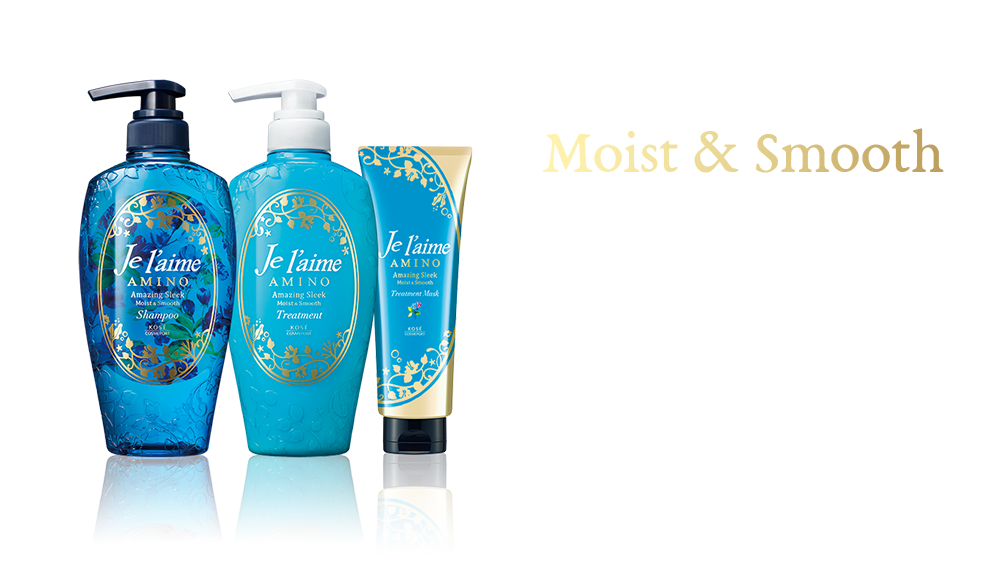Moist & Smooth Makes even damaged and tangled hair smooth and lustrous