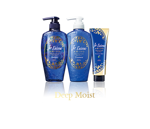 Deep Moist For those troubled by damage and frizz